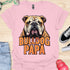 Bulldog Papa - V8 - Gothic Graphic T-Shirt